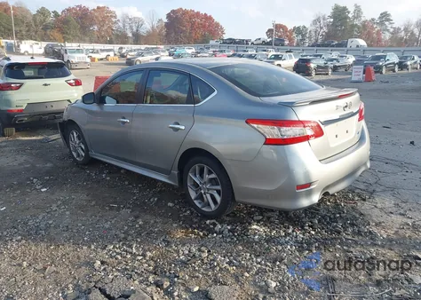 2014 Nissan Sentra Sr z USA, uszkodzony, nr VIN 3N1AB7APXEY309901